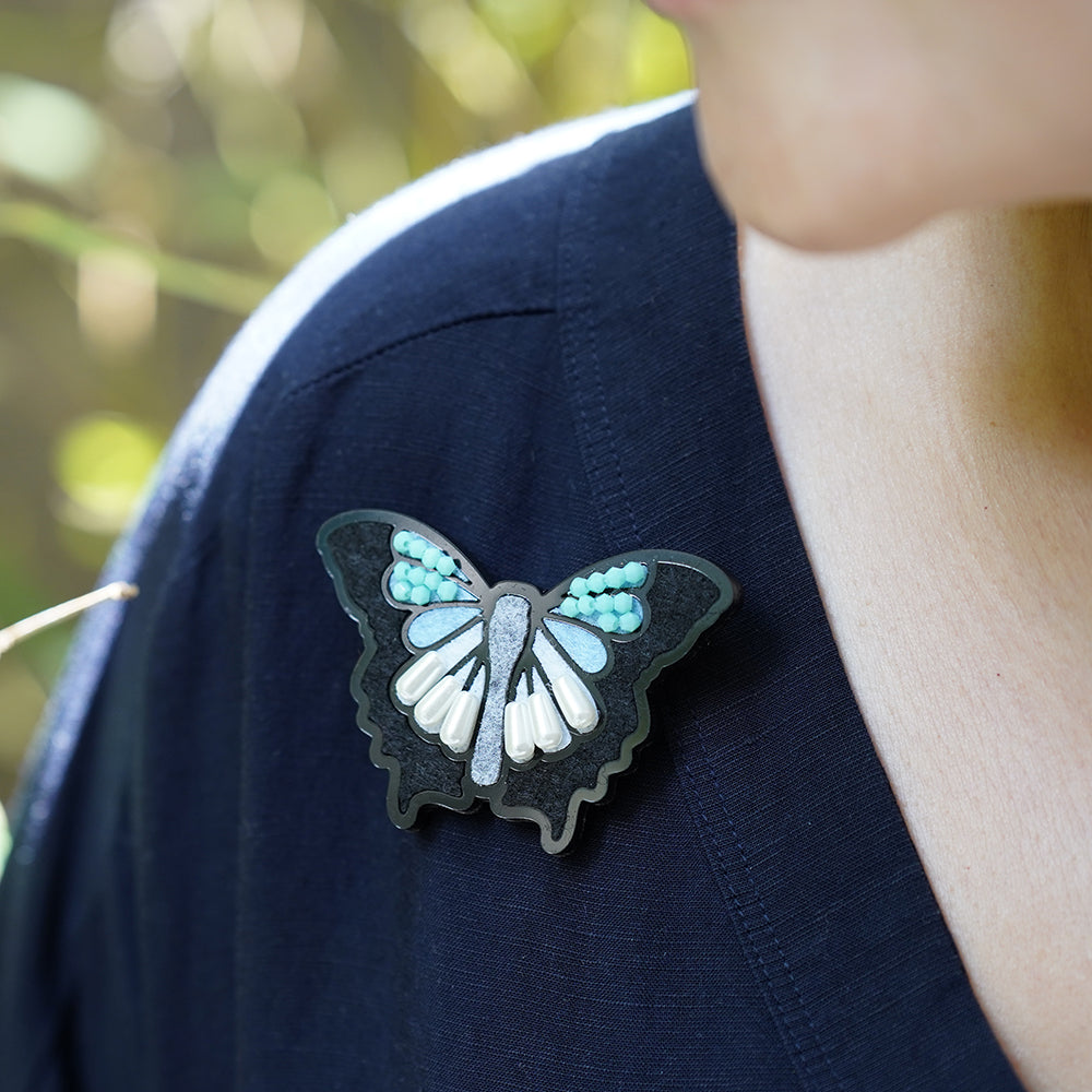 Petite Butterfly Magnetic Brooch